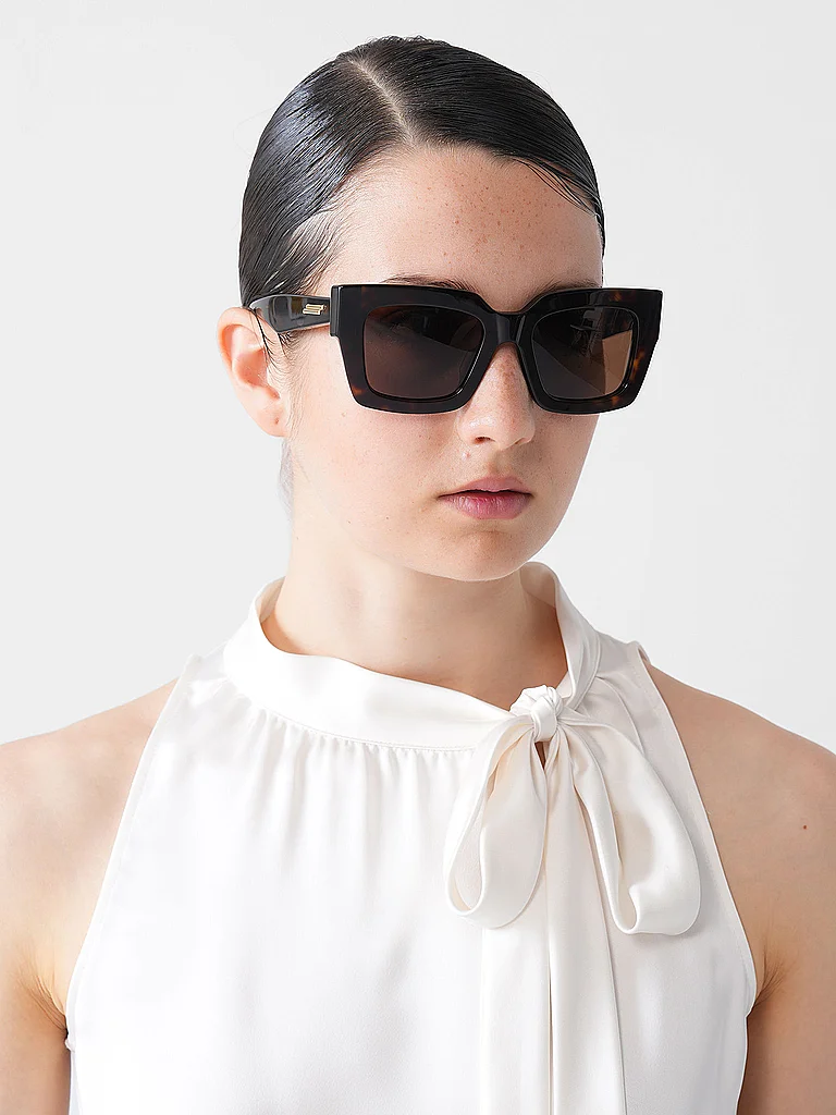 BOTTEGA VENETA Sonnenbrille BV1212S braun damen 2